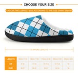 Tartan Slippers Kids - Free P&P Worldwide