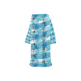 Highland Dancer Kids Blanket Robe with Sleeves - Free P&P Worldwide