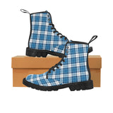 Strathclyde Tartan Leather Boots - Free p&p Worldwide