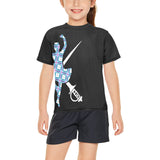 Highland Dancer Youth Crew Neck T-Shirt - FREE p&p Worldwide