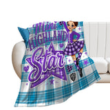Highland Dancer Blanket - Free p&p Worldwide