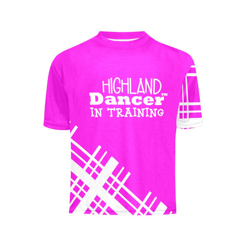 Highland Dancer in Training Youth Crew Neck T-Shirt - FREE p&p Worldwide