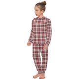 Girls' Tartan Long Pyjama Set - Free P&P Worldwide
