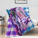 Highland Dancer Blanket - Free p&p Worldwide