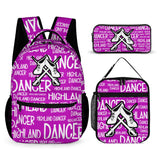 Highland Dancer Kids Backpack, Lunch Bag & Pencil Case - Free p&p Worldwide