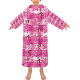Highland Dancer Kids Blanket Robe with Sleeves - Free P&P Worldwide