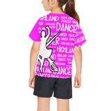 Highland Dancer Youth Crew Neck T-Shirt - FREE p&p Worldwide
