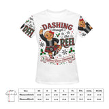 Women's Christmas Tee - Free p&p Worldwide