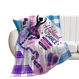 Highland Dancer Blanket - Free p&p Worldwide