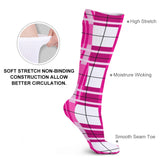 ✨ 'Arran Sky' Tartan Knee Length Kids Socks (1 Pairs)✨