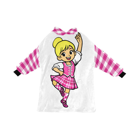 Highland Dancer Blanket Hoodie for Kids - FREE p&p Worldwide