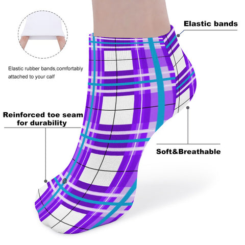 ✨'Gigha Sky' Tartan Kids Socks (1 Pairs)✨Free p&p UK