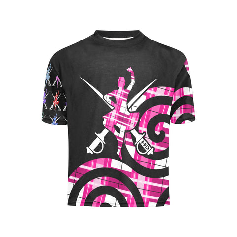 Highland Dancer Youth Crew Neck T-Shirt - FREE p&p Worldwide