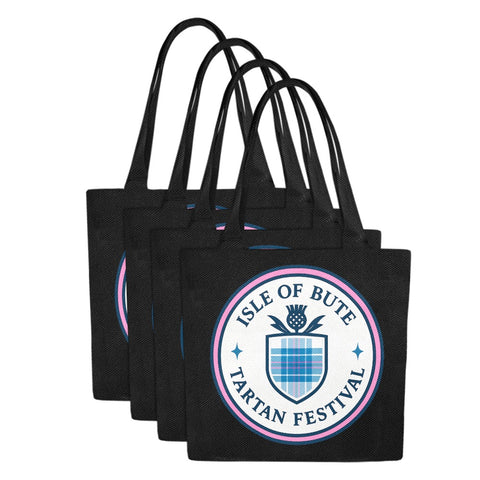 Isle of Bute Tartan Festival Tote - Free p&p