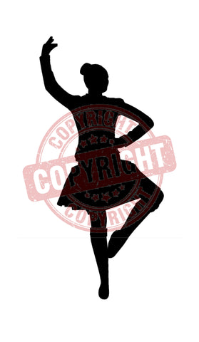 Amy #1 - Girl Decal - A4 sheet