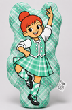 A Wee Highland Dancer™ – Mint Tartan – Choice of Hair Colour