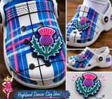 Thistle - Shoe Charm  Free p&p in the UK