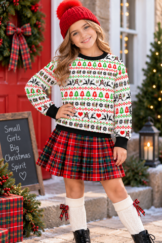 Christmas Kids Jumper - FREE p&p Worldwide