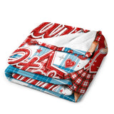 Highland Dancer Blanket - Free p&p Worldwide