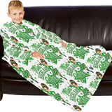 Highland Dancer Kids Blanket Robe with Sleeves - Free P&P Worldwide