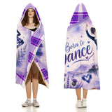 Kids Cosy Tartan Hooded Blanket Free p&p Worldwide