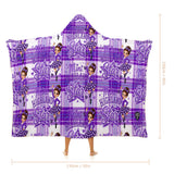 Kids Cosy Tartan Hooded Blanket  Free p&p Worldwide