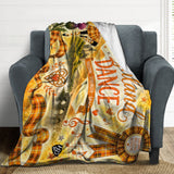 Highland Dancer Blanket - Free p&p Worldwide