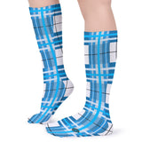 ✨ Knee Length Tartan Kids Socks (1 Pairs)✨Free p&p UK