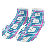 ✨'Bute Sky' Tartan Kids Socks (1 Pair)✨ Free p&p UK
