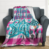 Highland Dancer Blanket - Free p&p Worldwide