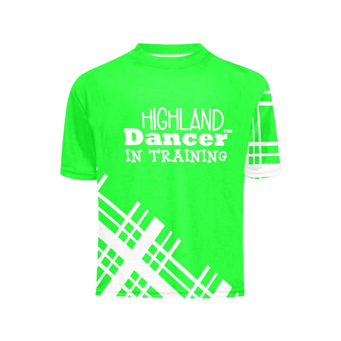 Highland Dancer in Training Youth Crew Neck T-Shirt - FREE p&p Worldwide