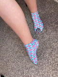 Kids Sock & Foot Butter Pamper Box - HD Pink & Blue Socks