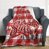 Highland Dancer Blanket - Free p&p Worldwide