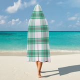Kids Cosy Tartan Hooded Blanket (40" x 50") - Free p&p Worldwide