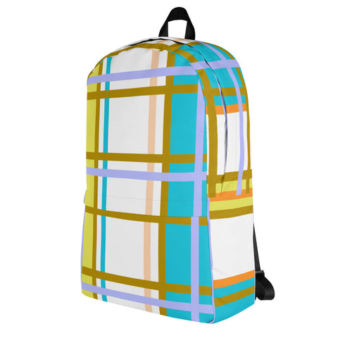 Modern Tartan Backpack