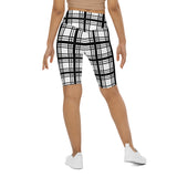 Ladies Tartan Biker Shorts - Free p&p Worldwide