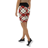 Ladies Tartan Biker Shorts - Free p&p Worldwide