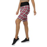 Ladies Tartan Biker Shorts - Free p&p Worldwide