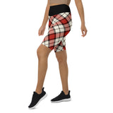 Ladies Tartan Biker Shorts - Free p&p Worldwide