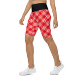 Ladies Tartan Biker Shorts - Free p&p Worldwide