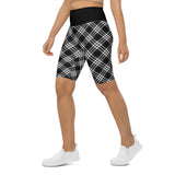 Ladies Tartan Biker Shorts - Free p&p Worldwide