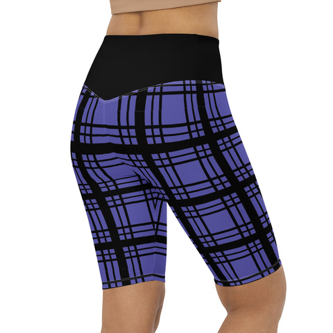 Biker Shorts Ladies Tartan - Free p&p Worldwide