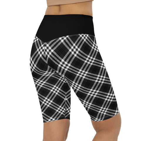 Biker Shorts Ladies Tartan - Free p&p Worldwide