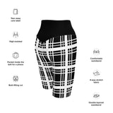 Ladies Tartan Biker Shorts - Free p&p Worldwide