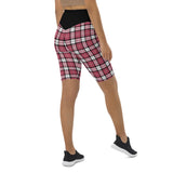 Ladies Tartan Biker Shorts - Free p&p Worldwide