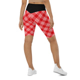 Ladies Tartan Biker Shorts - Free p&p Worldwide