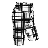 Ladies Tartan Biker Shorts - Free p&p Worldwide