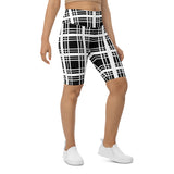 Ladies Tartan Biker Shorts - Free p&p Worldwide