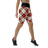 Ladies Tartan Biker Shorts - Free p&p Worldwide