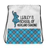 Lesley's School of Highland Dancing Drawstring bag (Girl)